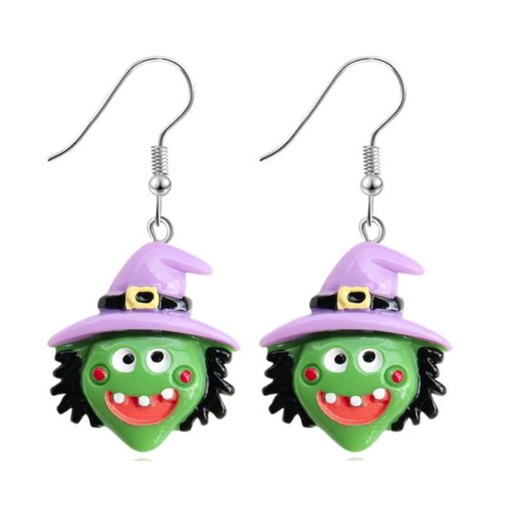 Stainless Steel Halloween Earrings - Picture 1 of 1